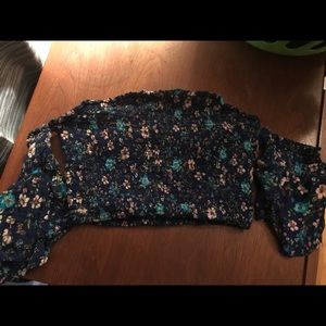 Floral Crop Top